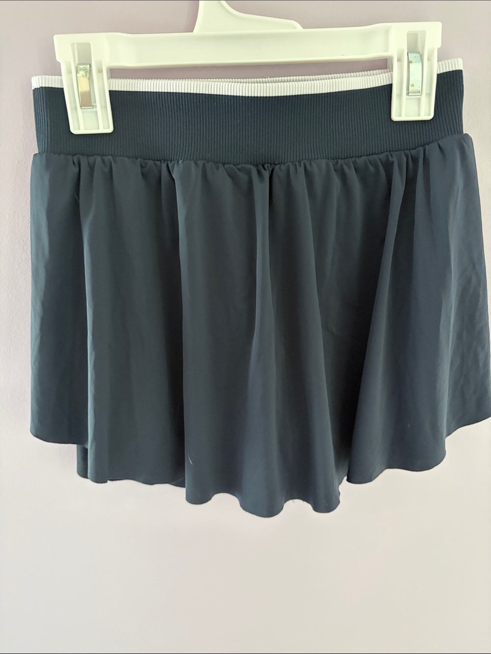 all in motion Navy Blue Elastic-Waist Skater Skirt